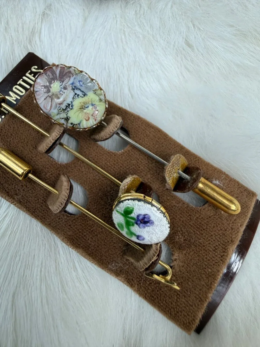 Vintage card stick
